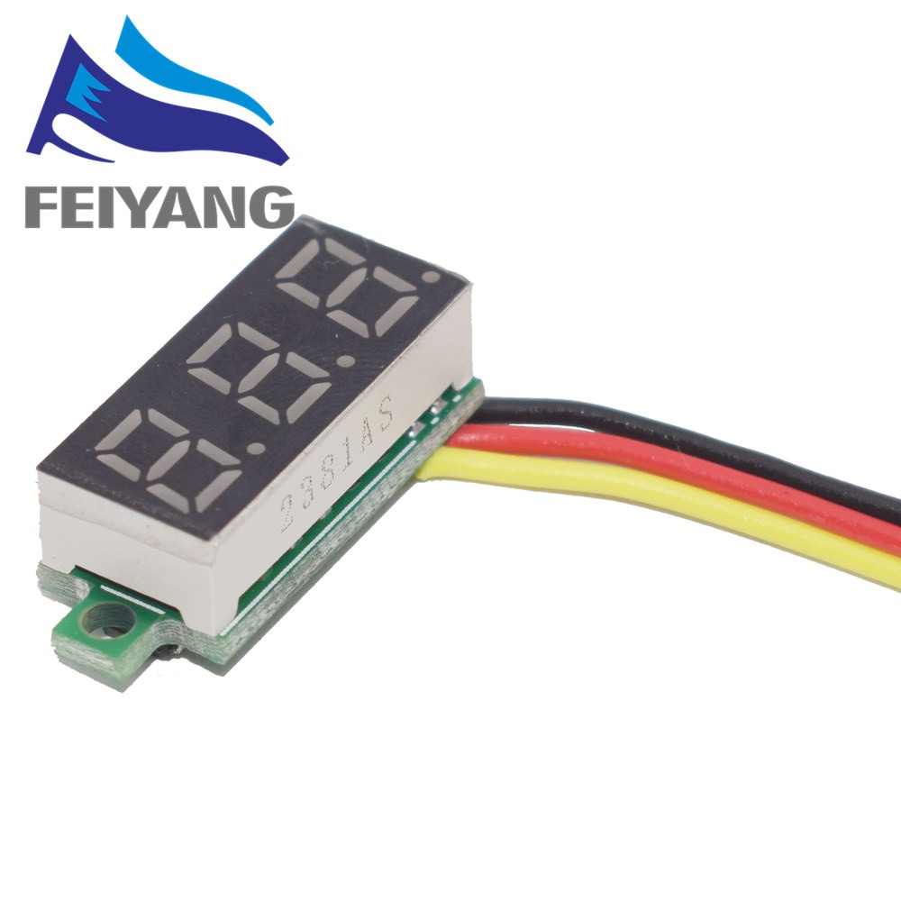 Vôn Kế Kỹ Thuật Số Mini 0.28 Inch 2.5V-40V